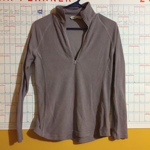 Dusty Pink Woolrich 1/4 Zip Fleece Pullover